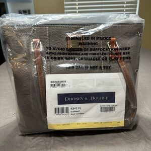 NWT Dooney & Bourke Elephant Grey Shoulder Bag